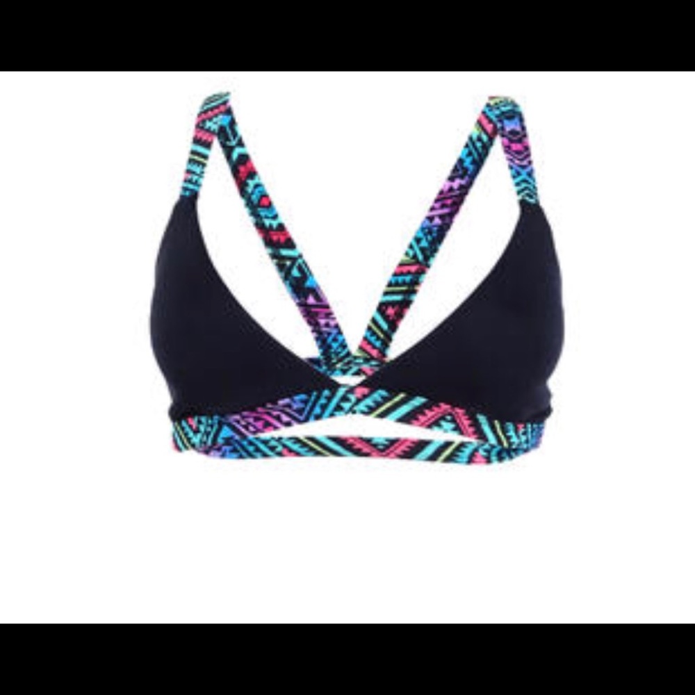 Sundazed Bikini Top NWT Gia strappy back Medium